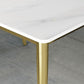 Stone Dining Room Collection Contemporary Rectangle 4 Legs Dining Table for Kitchen Home Clearhalo ' dining_table' 'Dining Tables & Seating' 'Dining Tables' 'furn' 'furn_dining_table' 'Furniture' 'furniture_dining_table' 'Kitchen & Dining Furniture' 'kitchen&dining_furn' 'kitchen' 'kitchen_dining_table' 1200x1200_7d96a137-2d28-4fb7-9f29-62984681160b