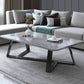 17.72" Tall Glam Style Coffee Cocktail Table Slate Rectangular Coffee Table Clearhalo 'Coffee & Accent Tables' 'Coffee Tables' 'coffee_tables' 'furn' 'furn_coffee_tables' 'Furniture' 'Living Room Furniture' 1200x1200_7da0205b-9318-43c7-8714-61a9f1213e3a