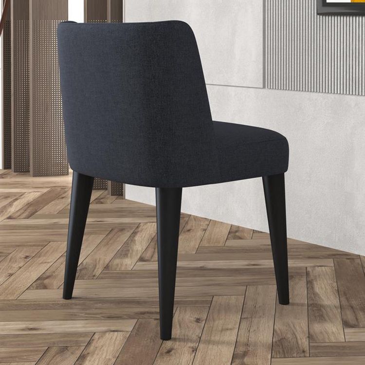 Contemporary Indoor-Outdoor Side Chair Wingback Dining Chair with Wood Legs Clearhalo ' kitchen&dining_furn' 'Dining Chairs' 'Dining Tables & Seating' 'dining_chair' 'Furniture' 'furniture_dining_chair' 'Kitchen & Dining Furniture' 'kitchen' 1200x1200_7da2632b-c872-4fc6-8810-ad5bab85f98d