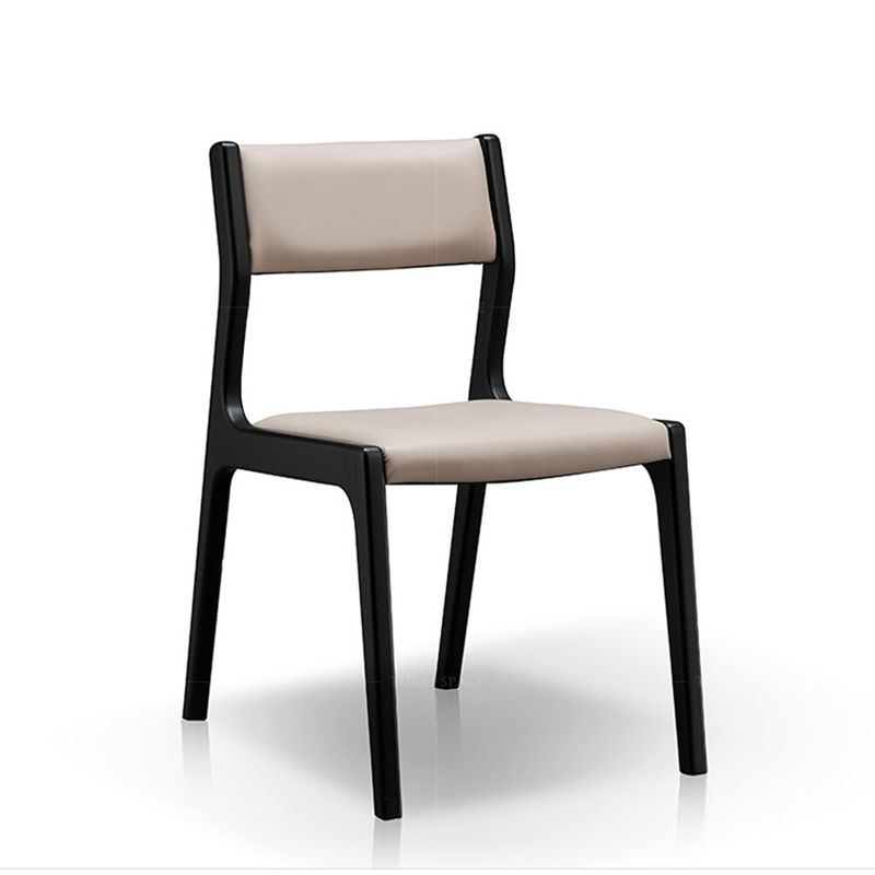 Sedia contemporanea in legno aperto sedia sala da pranzo per sala da pranzo