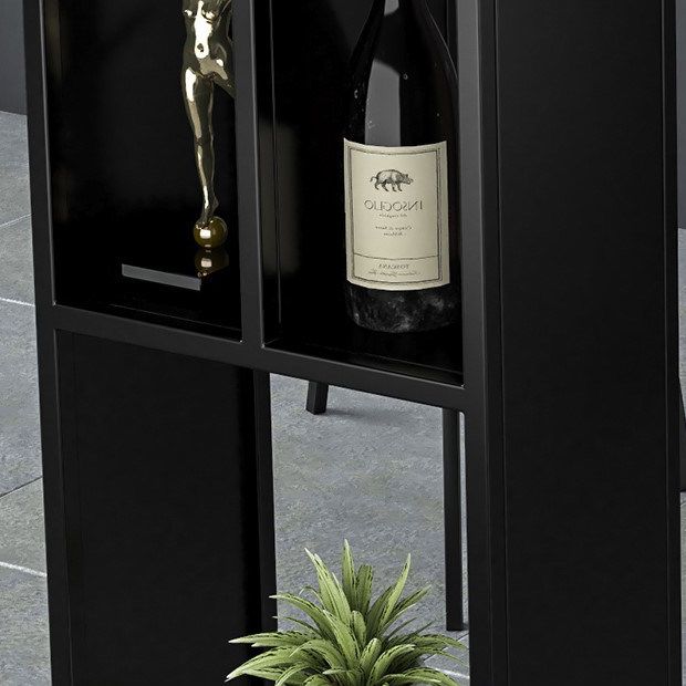 Tavolo da pub contemporaneo con base di stoccaggio con finitura in pietra tavolo da barra in pietra