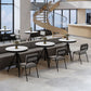 Modern Style Home Sintered Stone Dining Table Round Shape Table with Single Pedestal Base Clearhalo ' dining_table' 'Dining Tables & Seating' 'Dining Tables' 'furn' 'furn_dining_table' 'Furniture' 'furniture_dining_table' 'Kitchen & Dining Furniture' 'kitchen&dining_furn' 'kitchen' 'kitchen_dining_table' 1200x1200_7da5b995-302e-445f-bc61-a4e83681942c