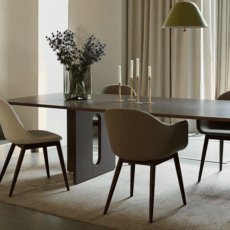 Solid Wood Modern Rectangle Table Wood Top Table for Dining Room Clearhalo ' dining_table' 'Dining Tables & Seating' 'Dining Tables' 'furn' 'furn_dining_table' 'Furniture' 'furniture_dining_table' 'Kitchen & Dining Furniture' 'kitchen&dining_furn' 'kitchen' 'kitchen_dining_table' 1200x1200_7da7d61c-aace-4d33-9705-80f12acd581d