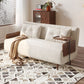 Modern Cushion Back Futon Sofa Bed Pillow Included Sleeper Sofa