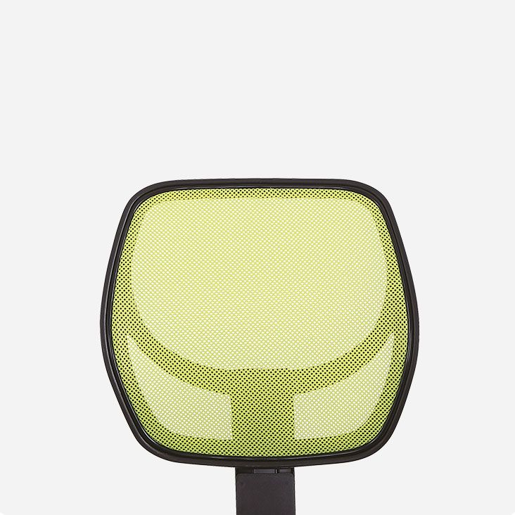 Moderner schwarzer Nylon-Mittel-Rücken-Schreibtischstuhl einfache Home Office Stuhl