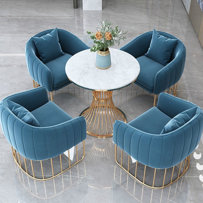 Luxury Style Sintered Stone Dining Table Single Pedestal Base Round Table for Home Clearhalo ' dining_table' 'Dining Tables & Seating' 'Dining Tables' 'furn' 'furn_dining_table' 'Furniture' 'furniture_dining_table' 'Kitchen & Dining Furniture' 'kitchen&dining_furn' 'kitchen' 'kitchen_dining_table' 1200x1200_7dad4ef3-985c-48b6-a02f-d749b316b36c