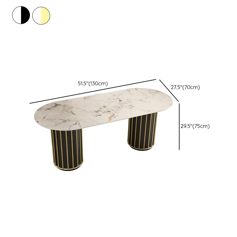 Glam Stone Furniture 1/5 Pcs Standard Height Dining Room Furniture Set for Home Clearhalo 'Dining Room Sets' 'Dining Tables & Seating' 'dining_room_set' 'furn' 'furn_dining_room_set' 'Furniture' 'Kitchen & Dining Furniture' 1200x1200_7dae5f22-f867-4e2d-a0f4-898a0aac1c7d