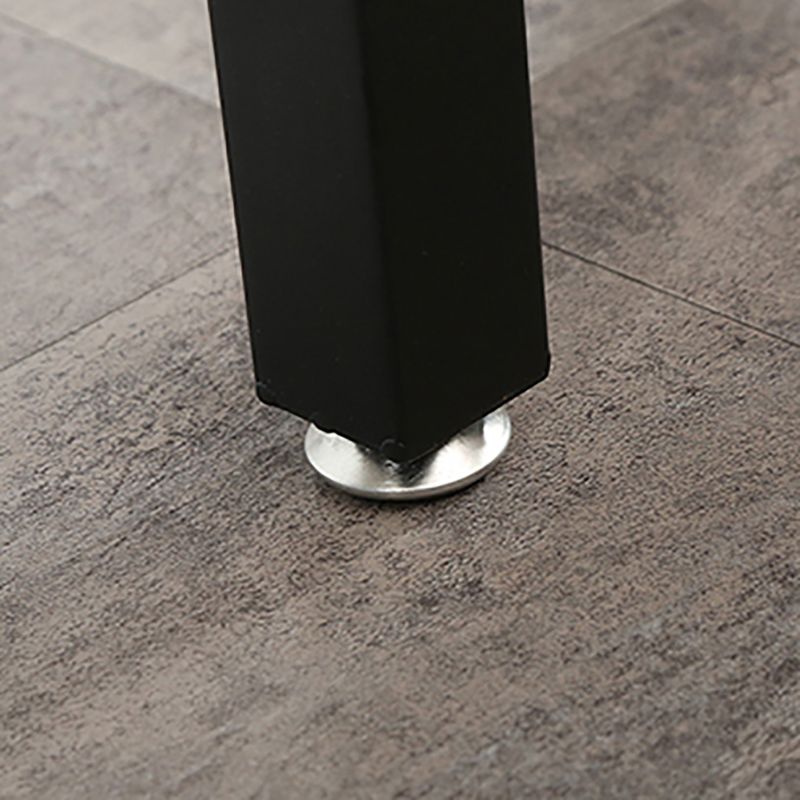 Industrial Stone Indoor Pub Bar Table Iron Trestle Pedestal Bar Dining Table Clearhalo 'Bar Furniture' 'Bar Tables' 'bar_tables' 'furn' 'furn_bar_tables' 'Furniture' 'furniture_bar_tables' 'Kitchen & Dining Furniture' 1200x1200_7daf24ed-1062-4246-9371-491e5864e222