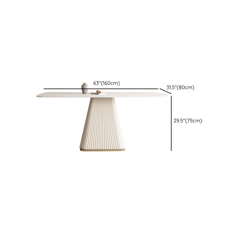 Ensemble de table rectangle contemporain 1/4/5/6 Pièces Pièces Ensemble de restauration pour la cuisine