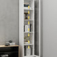Scandinavian Standard Bookcase Metal Closed Back Bookshelf with Door Clearhalo 'Bookcases' 'furn' 'furn_bookcases' 'Furniture' 'furniture_bookcases' 'Office Furniture' 1200x1200_7db25ce5-8281-4bb4-837f-fe1983665540