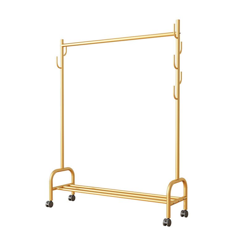 Glam Style Hall Stand Metal Free Standing Stand con gancio di cappotto