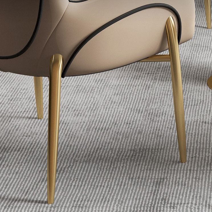 Moderne faux marmeren dinerset rond 1/5 stukken eetgelegenheden voor thuisgebruik