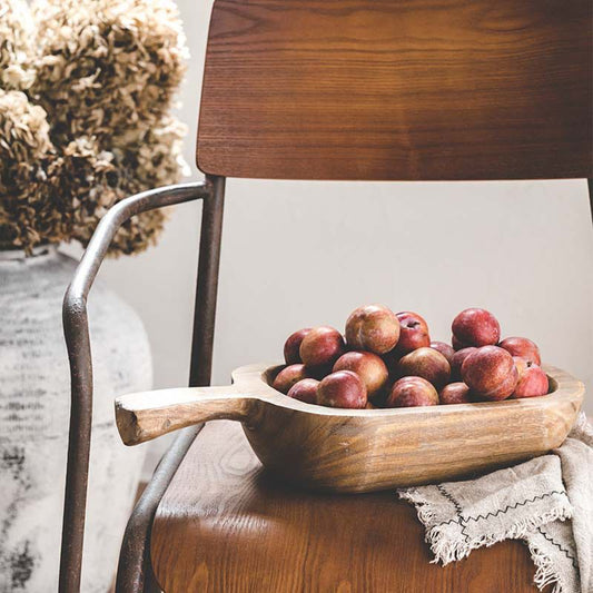 Sedia laterale aperta in stile industriale in metallo e sedia da pranzo in legno