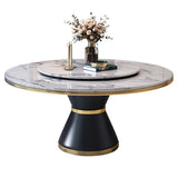 Marble Dining Table Luxury Style Single Pedestal Base Round Table for Home Clearhalo ' dining_table' 'Dining Tables & Seating' 'Dining Tables' 'furn' 'furn_dining_table' 'Furniture' 'furniture_dining_table' 'Kitchen & Dining Furniture' 'kitchen&dining_furn' 'kitchen' 'kitchen_dining_table' 1200x1200_7db6f914-9f04-4ba6-a138-34440be74376