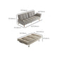 31" Wide Glam Futon Sofa Bed Cushion Back Folding Futon Sleeper Sofa