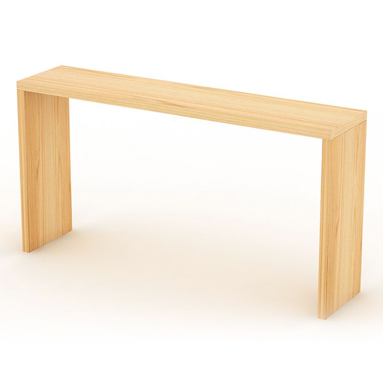 Nordic Rectangle Bar Counter Table Wooden Dining Table for Kitchen Clearhalo 'Bar Furniture' 'Bar Tables' 'bar_tables' 'furn' 'furn_bar_tables' 'Furniture' 'furniture_bar_tables' 'Kitchen & Dining Furniture' 1200x1200_7db9ac8a-4c32-4ca5-b33e-7a562c888b30