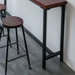 Industrial Style Solid Wood Bar Table Rectangle Bar Height Bar Dining Table Clearhalo 'Bar Furniture' 'Bar Tables' 'bar_tables' 'furn' 'furn_bar_tables' 'Furniture' 'Kitchen & Dining Furniture' 1200x1200_7dbc12d5-8ba1-46c7-9551-1a8a10572fbf