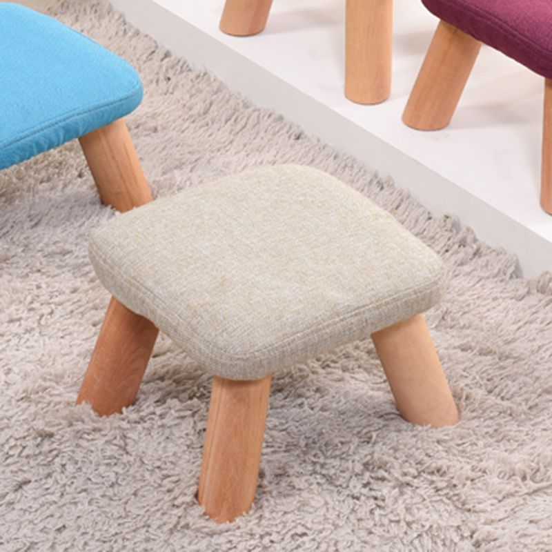 Grey Scratch Resistant Standard Flower Pattern Cotton Standard Clearhalo 'furn' 'furn_ottomans_poufs' 'Furniture' 'Living Room Furniture' 'Ottomans & Poufs' 'ottomans_poufs' 1200x1200_7dbd24cc-7fa6-4840-ba23-d588a06b85d0