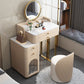 5 Storage Drawers Makeup Vanity Desk Stone Top Dressing Table Clearhalo 'Bedroom Furniture' 'furn' 'furn_makeup_vanities' 'Furniture' 'Makeup Vanities' 'makeup_vanities' 1200x1200_7dbdc3a1-e08a-4138-be54-94b0cee43cba