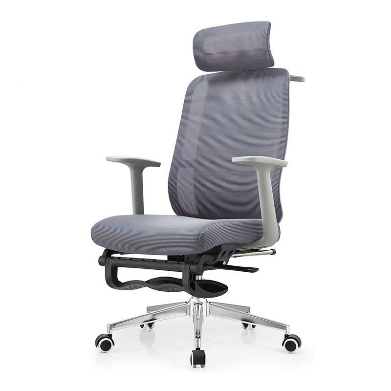 Adjustable Office Chair Contemporary High Back Adjustable Arms Desk Chair Clearhalo 'furn' 'furn_office_chair' 'Furniture' 'Office Chairs' 'Office Furniture' 'office_chair' 1200x1200_7dbe7546-b2dd-488b-b55a-2647bab8fd3e