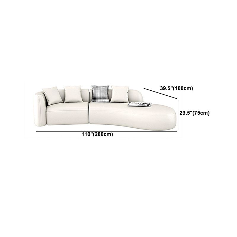 Contemporary Curved Seating Tight Back Tuxedo Arm Sofa for Living Room Clearhalo 'furn' 'furn_sofas' 'Furniture' 'Living Room Furniture' 'Sofa' 'sofas' 1200x1200_7dbefab8-28d2-4ccd-a44b-18a2cfdfee00