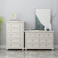 Ornate Traditional Double Dresser Birch Storage Chest with Drawers for Bedroom Clearhalo 'Bedroom Furniture' 'Dressers & Chests' 'dressers_chests' 'furn' 'furn_dressers_chests' 'Furniture' 1200x1200_7dc0bb35-990f-4f80-8b7e-d5bac404fec0