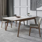 Modern Style Rectangle Table Sintered Stone Table with Wooden Legs for Home Use Clearhalo 'Dining Tables & Seating' 'Dining Tables' 'dining_table' 'furn' 'furn_dining_table' 'Furniture' 'Kitchen & Dining Furniture' 1200x1200_7dc47ce3-9042-4c62-9f49-be7efb983836