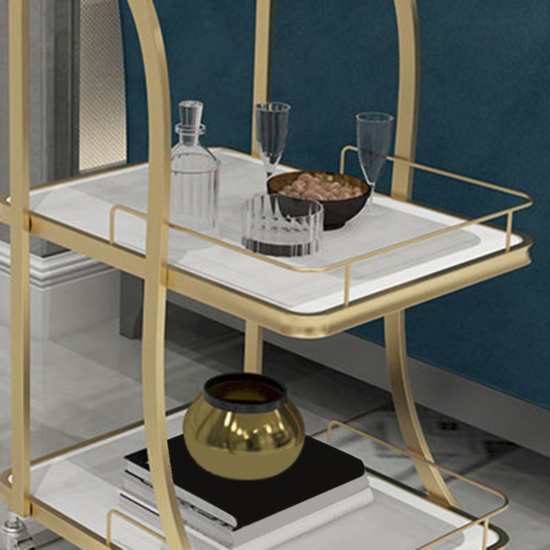 Contemporary Prep Table Rolling Rectangle Metal Prep Table for Kitchen Clearhalo 'furn' 'furn_kitchen_islands_carts' 'Furniture' 'Kitchen & Dining Furniture' 'Kitchen Islands & Carts' 'kitchen_islands_carts' 1200x1200_7dc4b7d2-8cbe-475a-86f1-8eacdf2bf482