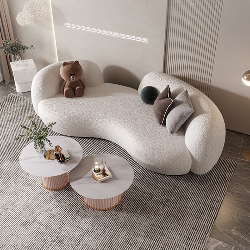 Divano a back -sho divano con smoking a stretto contemporaneo di divano curvo per soggiorno