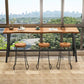 Contemporary Backless Dining Stools Wood Bar Stools with Footrest Clearhalo 'Bar Furniture' 'Bar Stools' 'bar_stools' 'furn' 'furn_bar_stools' 'Furniture' 'Kitchen & Dining Furniture' 1200x1200_7dcb7f42-cb4f-4006-b042-94916ff640bf