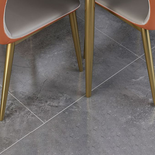 1/4/7 Pieces Stainless Steel Dining Table Set with Stone Top Glam Scalable Dinette Set Clearhalo 'Dining Room Sets' 'Dining Tables & Seating' 'dining_room_set' 'furn' 'furn_dining_room_set' 'Furniture' 'furniture_dining_room_set' 'Kitchen & Dining Furniture' 'kitchen&dining_furn' 'kitchen' 1200x1200_7dd00324-5399-4ce0-a19d-39f53d7c5b58