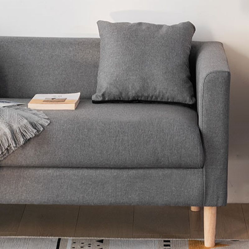 Sofa with 3 Pillows 3 Seater Polish Finish Seating for Bonus Room Clearhalo 'Furniture' 'furniture_sofas' 'kitchen' 'kitchen_sofas' 'Living Room Furniture' 'Sofa' 'sofas' 1200x1200_7dd06798-7f68-47da-a3a3-090d40f794cc