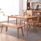 Contemporary Style 4-foot Furniture Solid Wood Dining Table Rectangle for Home Clearhalo ' dining_table' 'Dining Tables & Seating' 'Dining Tables' 'furn' 'furn_dining_table' 'Furniture' 'furniture_dining_table' 'Kitchen & Dining Furniture' 'kitchen&dining_furn' 'kitchen' 'kitchen_dining_table' 1200x1200_7dd0b934-2e60-4926-84d6-6b218de66f9e