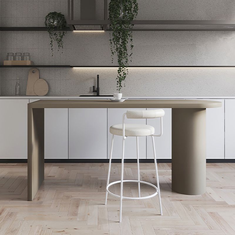Contemporary Style Wooden Bar Counter Table Rectangle Bar Counter Table for Kitchen Clearhalo 'Bar Furniture' 'Bar Tables' 'bar_tables' 'furn' 'furn_bar_tables' 'Furniture' 'Kitchen & Dining Furniture' 1200x1200_7dd81080-2298-4e19-a2ba-32f5b550ed0e