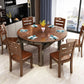 Drop-Leaf Dining Table Contemporary 4 Legs Dining Room Table Clearhalo 'Dining Tables & Seating' 'Dining Tables' 'dining_table' 'furn' 'furn_dining_table' 'Furniture' 'Kitchen & Dining Furniture' 1200x1200_7ddb090b-2dbf-4ef9-b7a0-37790a0fc2d8