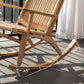 Modern Style Wood Base Rocking Chair Leisure Chaise Lazy Chair for Balcony Clearhalo 'Chairs & Seating' 'furn' 'furn_rocking_chairs' 'Furniture' 'Living Room Furniture' 'Rocking Chairs' 'rocking_chairs' 1200x1200_7ddc5e30-c9b3-4525-9a72-d46542332ebd