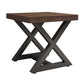 Industrial Square Dining Table Pine Solid Wood Table with Trestle Base Clearhalo ' dining_table' 'Dining Tables & Seating' 'Dining Tables' 'furn' 'furn_dining_table' 'Furniture' 'furniture_dining_table' 'Kitchen & Dining Furniture' 'kitchen&dining_furn' 'kitchen' 'kitchen_dining_table' 1200x1200_7ddd4729-412f-46ae-ac77-410544a96182