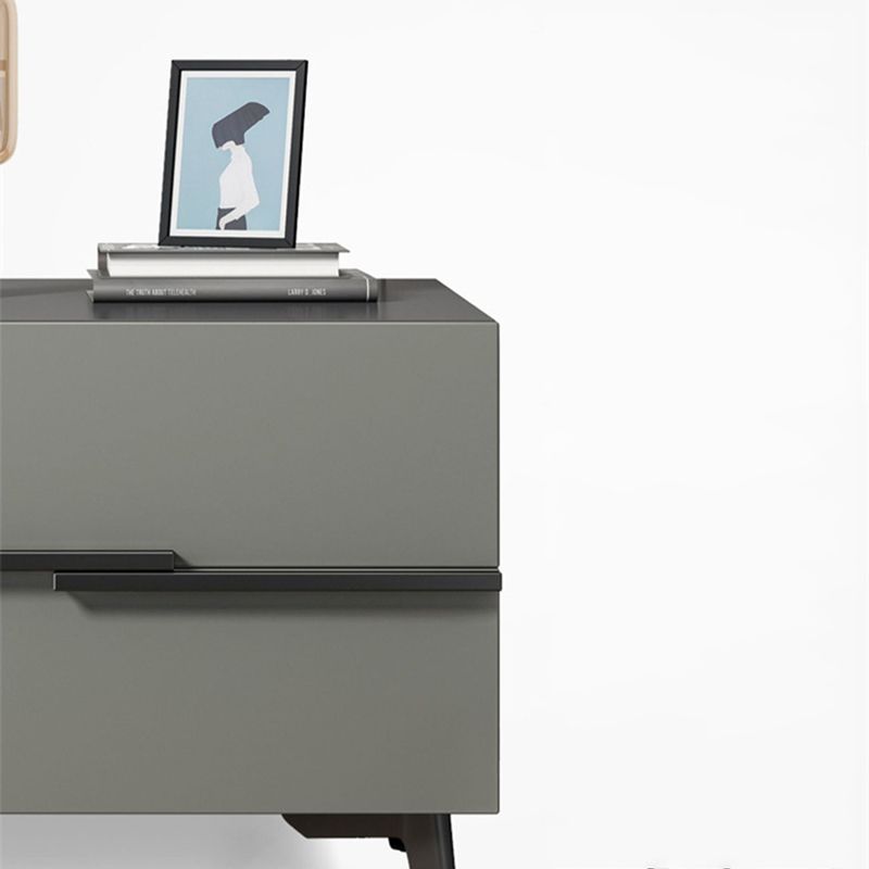 Table de chevet de lit contemporain ouverte table de nuit pour chambre à coucher