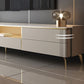 Stone TV Media Stand Consola de TV contemporánea para sala de estar