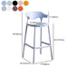 Scandinavian Style PP Bar-stool Square Seat Counter Chair for Kitchen Bar Clearhalo 'Bar Furniture' 'Bar Stools' 'bar_stools' 'furn' 'furn_bar_stools' 'furniture_bar_stools' 'Kitchen & Dining Furniture' 'kitchen&dining_furn' 'kitchen' 'kitchen_furn' Furniture' 1200x1200_7de2dbef-c411-49e2-95c5-4d9137baea60