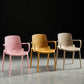 Modern Plastic Contemporary Kitchen Chair Arm Solid Back Dining Room Chair Clearhalo 'Dining Chairs' 'Dining Tables & Seating' 'dining_chair' 'furn' 'furn_dining_chair' 'Furniture' 'furniture_dining_chair' 'Kitchen & Dining Furniture' 1200x1200_7de34297-dcaf-4ae2-bb53-77eff47095fe