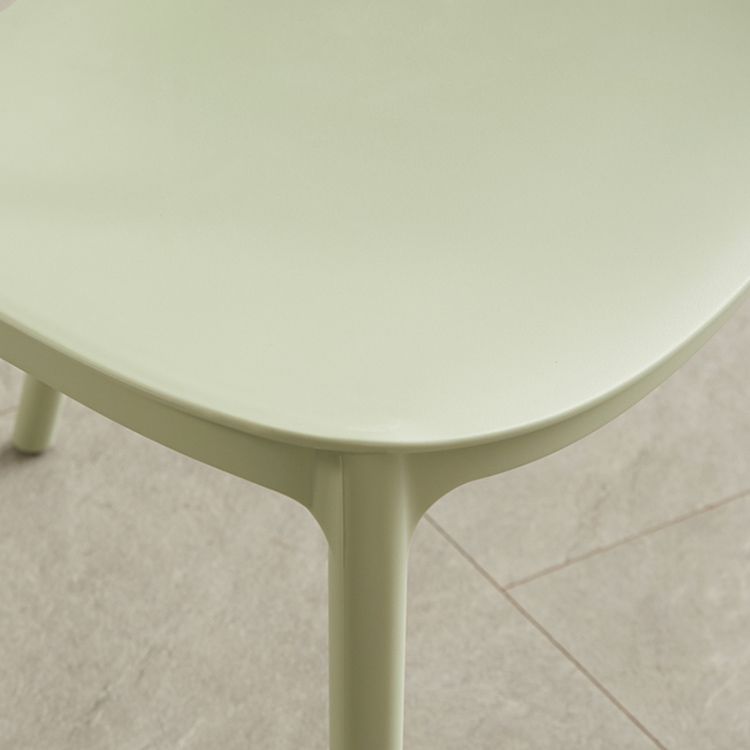Scandinavian Plastic Armless Dining Chairs Indoor Stackable Side Chair Clearhalo ' kitchen&dining_furn' 'Dining Chairs' 'Dining Tables & Seating' 'dining_chair' 'furn' 'furn_dining_chair' 'Furniture' 'furniture_dining_chair' 'Kitchen & Dining Furniture' 'kitchen' 1200x1200_7de6f92f-cea0-4fc8-8142-bb6937989e24