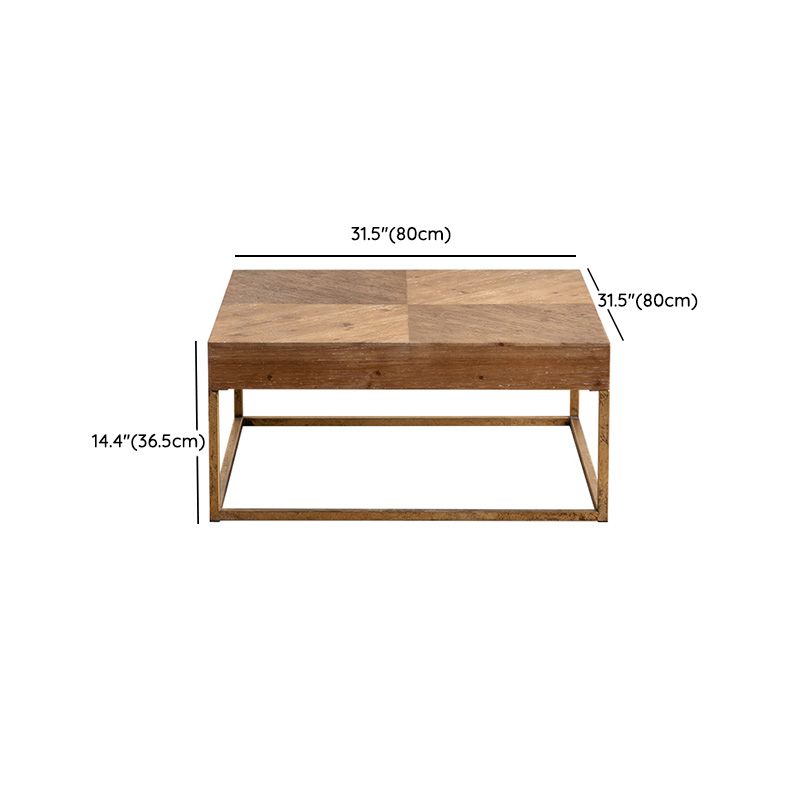 Solid Wood Coffee Table Block Natural Color Coffee Table for Living Room Clearhalo 'Coffee & Accent Tables' 'Coffee Tables' 'coffee_tables' 'furn' 'furn_coffee_tables' 'Furniture' 'Living Room Furniture' 1200x1200_7de79562-b3ed-498c-aa45-d9f36d8b203d