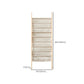Moderne stijl solide houten boekenplank open back ladder boekenkast voor thuis