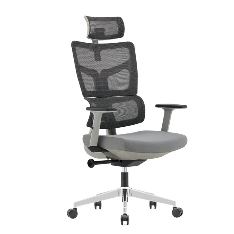 Modern Desk Chair Mesh Computer Chair High-Back Chair in Black/Gray Clearhalo 'furn' 'furn_office_chair' 'Furniture' 'Office Chairs' 'Office Furniture' 'office_chair' 1200x1200_7dec579c-8b31-4fe7-bbb7-db3e5d4198e5