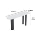 Juego de mesa de bar de forma libre, mesa de bar con base de hierro moderna y taburetes, 1/2/3 piezas