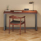 Industrial Rectangular Home Office Desk Solid Wood Writing Desk with Metal Legs Clearhalo 'furn' 'furn_office_desk' 'Furniture' 'Office Desks' 'Office Furniture' 'office_desk' 1200x1200_7ded1035-4989-469c-99e2-3b7bd25020af