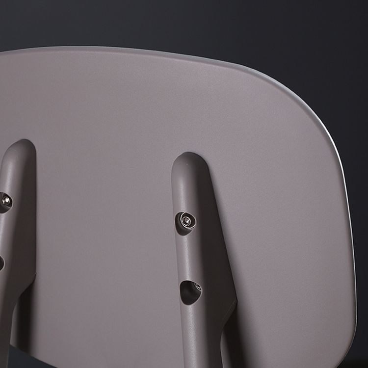 Modern Indoor-Outdoor Dining Chair Open Back Plastic Side Chair Clearhalo ' kitchen&dining_furn' 'Dining Chairs' 'Dining Tables & Seating' 'dining_chair' 'Furniture' 'furniture_dining_chair' 'Kitchen & Dining Furniture' 'kitchen' 1200x1200_7ded54d6-543c-42eb-9f14-6caa08026343