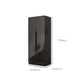 Modern Glass Doors Wardrobe Cabinet Black Bedroom Storage Cabinet