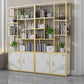 Contemporary 70.87" H Metal Shelf Open Bookcase for Living Room Clearhalo 'Bookcases' 'furn' 'furn_bookcases' 'Furniture' 'Office Furniture' 1200x1200_7ded8866-ed6c-491a-9970-c36eb22e6448